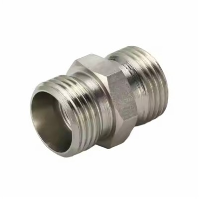 Hydraulic fitting adapter .
